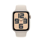 Apple Watch SE 2nd Gen GPS + Cellular 44mm Starlight Alu Case, Starlight Sport Band S/M EU MRHJ3