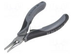 Pliers | half-rounded nose | ESD | 115mm