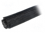 Polyester conduit | Braid diameter: 50.8mm | Mat: polyester | black