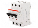 Circuit breaker | 400VAC | Inom: 16A | Poles: 3 | DIN | Charact: C | 10kA