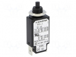 Circuit breaker | Urated: 240VAC | 48VDC | 5A | SPST | Poles: 1 | screw