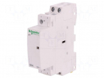 Contactor: 2-pole installation | NO x2 | 24VAC | 25A | DIN | ICT | W: 18mm