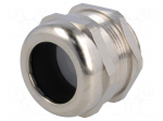 Cable gland | M32 | 1,5 | IP68 | Mat: brass | Body plating: nickel