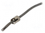 Sensor: temperature | thermocouple K | Insulation: fiberglass | cl.1
