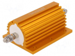Resistor: wire-wound | with heatsink | screw | 5&Omega; | 250W | &plusmn;1% | 50ppm/&deg;C