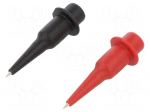 Test probe | 10A | 1kV | red and black | Socket size: 4mm