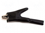 Crocodile clip | 25A | Grip capac: max.15mm | Overall len: 94mm
