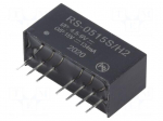 Converter: DC/DC | 2W | Uin: 4.5&divide;9V | Uout: 15VDC | Iout: 134mA | SIP8