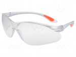 Safety spectacles | Lens: transparent
