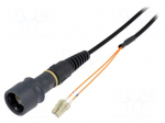 Connector: fiber optic | patchcord | PIN: 2 | multi mode duplex (MM)