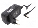 Power supply: switching | mains,plug-in | 9VDC | 1A | 9W | Out: 5,5/2,1
