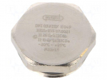 Stopper | M20 | 1.5 | IP68 | brass | Plating: nickel | V-Ms-Ex | with seal