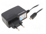 Power supply: switching | mains,plug-in | 5VDC | 2A | 10W | 79% | black