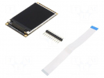Display: TFT | 2" | 320x240 | 60x35.7mm | Interface: GDI,SPI | 250cd/m2