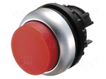 Switch: push-button | 22mm | Stabl.pos: 1 | red | M22-FLED,M22-LED