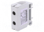 Splice terminal: rail | 145A | 800V | screw terminal | grey | polyamide