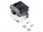 Contact block | NC + NO | -25&divide;70&deg;C | AC load @R: 3A/240VAC
