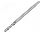 Tap | M2,5 | 0.45 | L: 50mm | Holder: machine | 2.1mm | ISO2/6H | C/35&deg;RSP