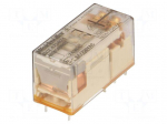 Relay: electromagnetic | DPDT | Ucoil: 24VDC | Icontacts max: 8A | RCL