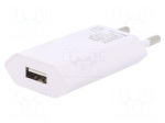 Power supply: switching | mains,plug-in | 5VDC | 5W | Out: USB | 76.1%