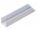 Profiles for LED modules | white | L: 2m | VARIO30-08 | aluminium
