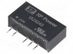 Converter: DC/DC | 1W | Uin: 24VDC | Uout: 24VDC | Uout2: -24VDC | SIP | THT