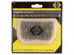 Tools set: screwdriver bits | 6-angles socket | Holder: E6,3mm