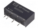Converter: DC/DC | 3W | Uin: 12VDC | Uout: 12VDC | Iout: 250mA | SIP | THT