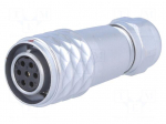 Connector: circular | plug | female | PIN: 7 | IP67 | SF12 | 4&divide;6.5mm | 5A