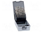 Drill set | for metal | high speed steel cobalt HSS-E | HSS COBALT