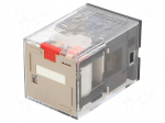 Relay: electromagnetic | DPDT | Ucoil: 24VAC | Icontacts max: 10A