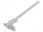 Calliper | L: 200mm | with analog readouts,with fixing-screw
