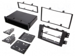 Radio frame | Kia | 1 DIN,2 DIN | black