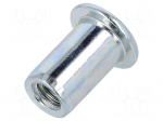 Rivet nut | M6 | 1 | steel | 10pcs.