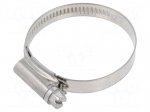 Cable tie | &Oslash;: 32&divide;50mm | W: 9mm | Material: stainless steel