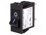 Circuit breaker | Urated: 240VAC | 60VDC | 15A | DPST | Poles: 2 | SNAP-IN
