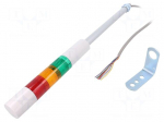 Signalling column | red/amber/green | LED | 24VDC | IP54 | LR | ABS