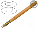 Wire | PUR-ORANGE-JB | 5G1.5mm2 | unshielded | 300V,500V | Cu | stranded