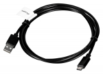 Lanberg CA-USBO-20CU-0018-BK kabel USB 1,8 m USB 2.0 USB A USB C Black