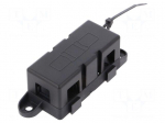 Fuse holder | 68.6mm | 40A | black | 32V