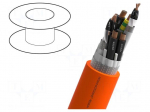 Wire: servo drive | hybrid,MOTIONLINE&reg; PREMIUM | orange | stranded