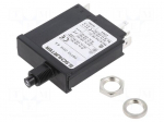 Circuit breaker | Urated: 240VAC | 28VDC | 6A | SPST + SPDT | Poles: 1
