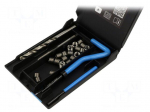 Tools set: for thread repair | Holder: hand | Thread: M8 | Pitch: 1.25