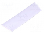 Heat shrink sleeve | glueless | 2: 1 | 38.1mm | L: 1m | white
