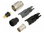 Connector: M9 | plug | male | Plating: gold-plated | 125V | 3A | IP40 | 711