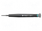 Screwdriver: precision | Phillips | PH1 | Blade length: 17mm
