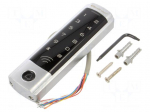RFID combination lock | DIONE | wall mount | 12&divide;24VDC | IP68 | 125kHz