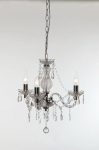 Trio Luster chandelier 3-pc E14 transparent gaismeklis R11073000 4017807161403