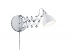 Trio Scissor sienas lampa E14 matt white  R20321031 4017807346534