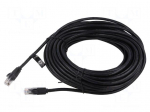 Patch cord | U/UTP | Cat: 6 | RJ45 plug,both sides | stranded | CCA | 20m